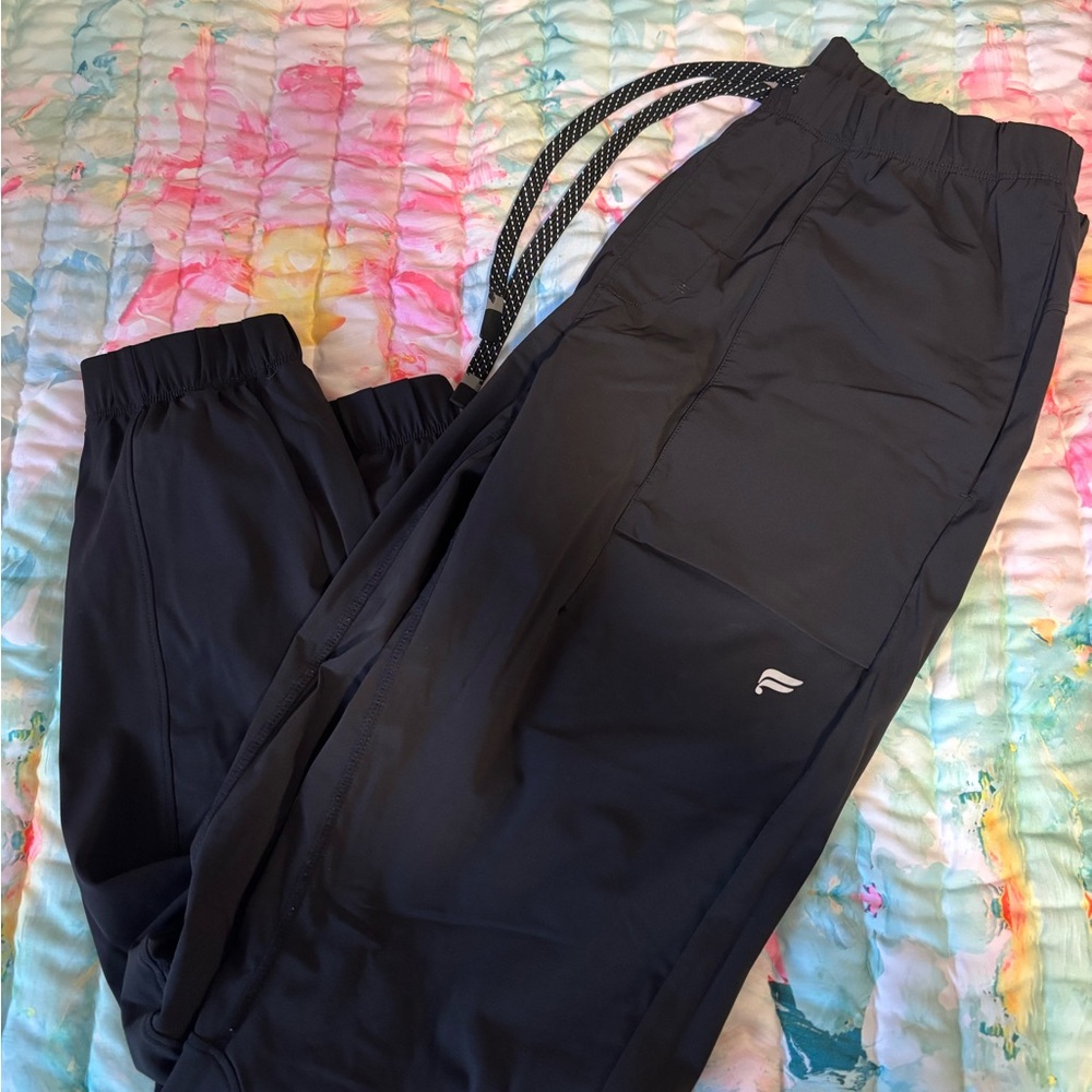Black joggers